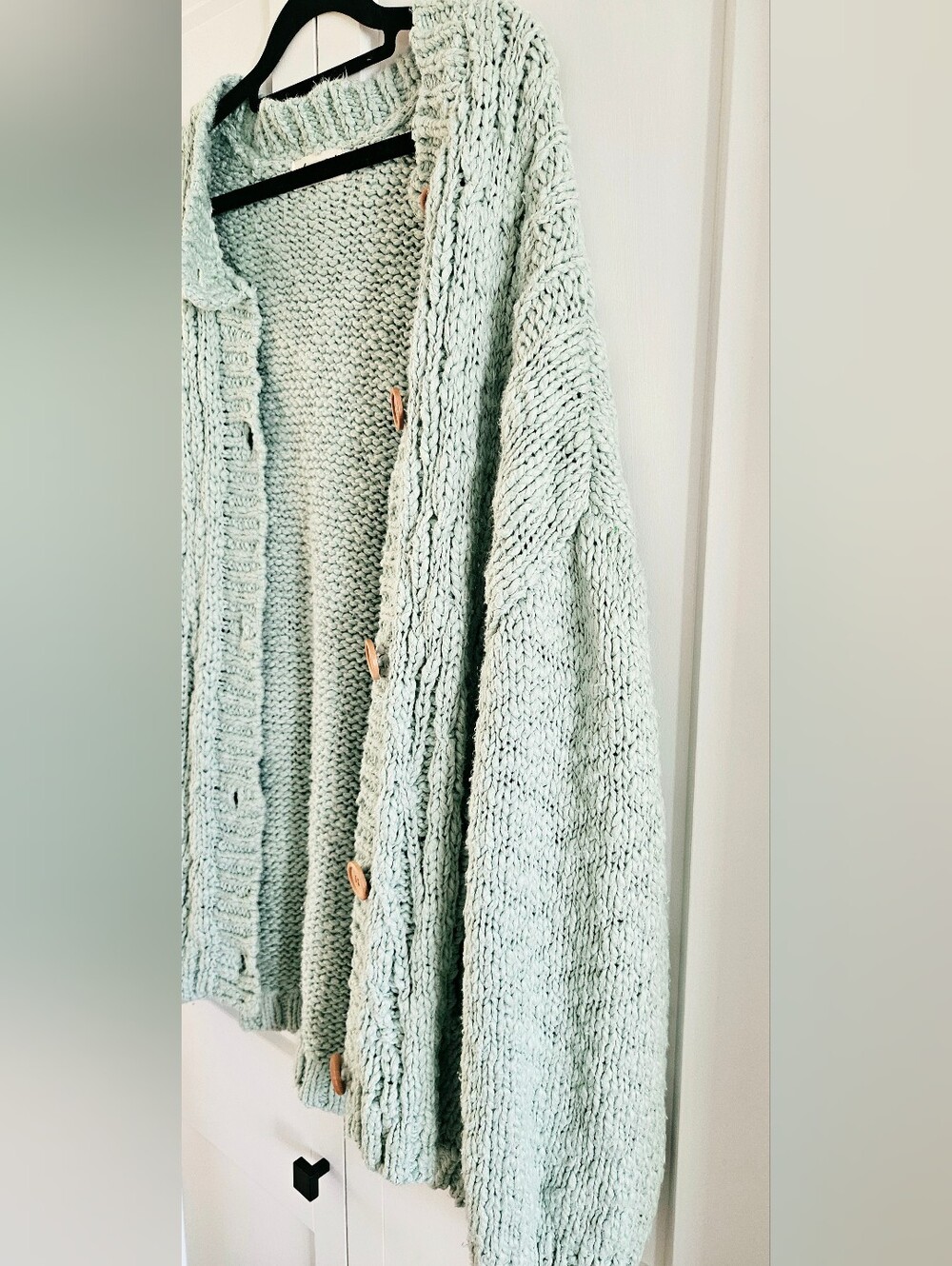 NEW Free People 100% Cotton Raye Cardigan In XL - Picture 14 of 14